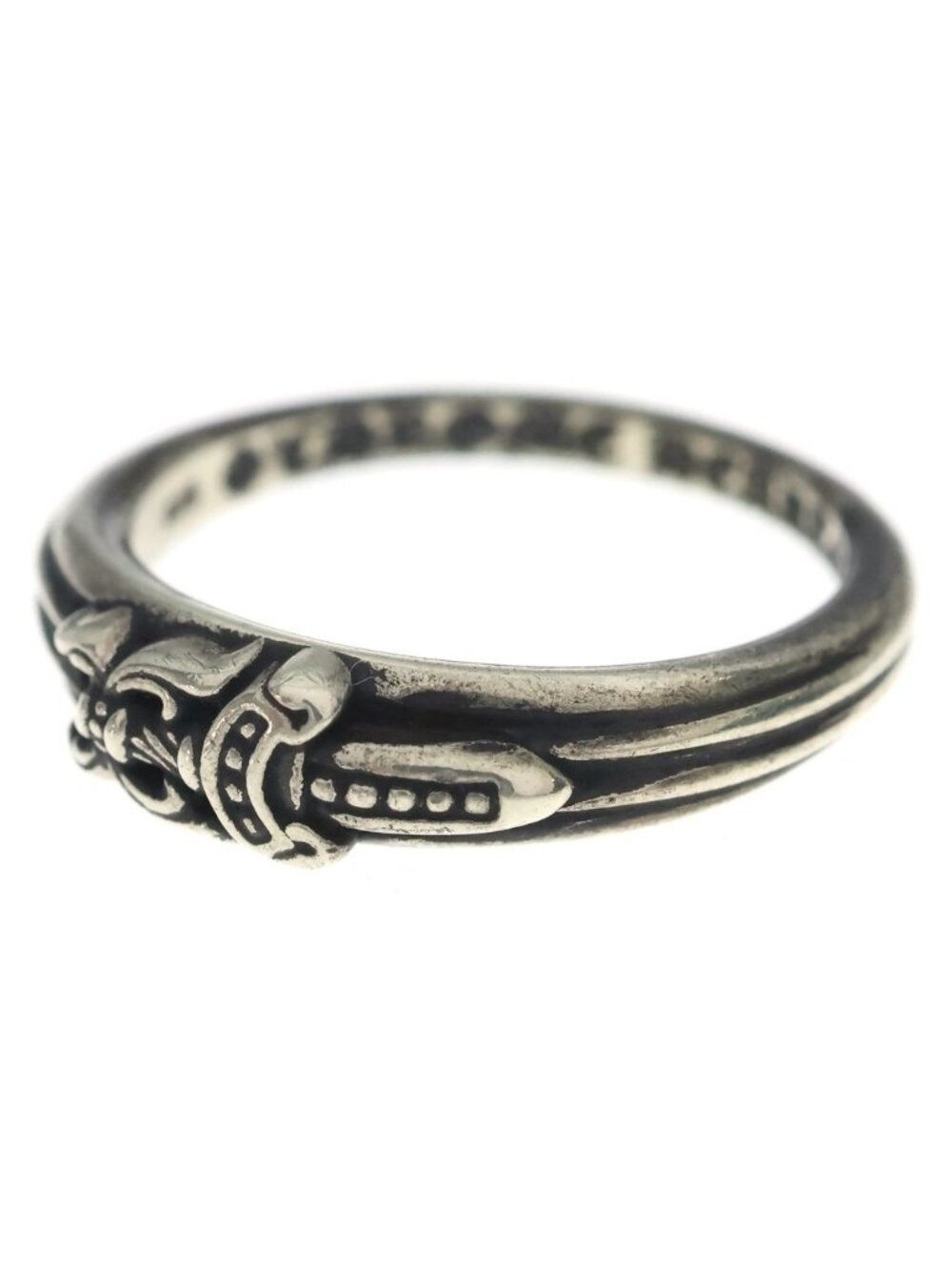 Chrome Hearts Baby Classic Dagger Ring Silver